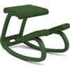 Varier Variable Balans Sedia Ergonomica Monochrome/Verde Forest Movimento Naturale Postura Ufficio Casa Studio 10 Anni Garanzia Qualita