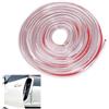 Fllyvly Paracolpi Portiere Auto, Guarnizione Protettiva 5M in PVC Trasparente, Forma a U, AntiGraffio, Resistente all'Acqua e ai Raggi UV, Adatto per SUV, Berlina e la Maggior Parte dei Modelli