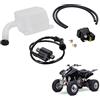 BIUGERCN Serbatoio Liquido Refrigerante Moto ATV Quad per Suzuki LTZ400 2003-2008 | Relè ATV, Bobina Accensione, Bobina Accensione e Relè, Uso Sistema di Raffreddamento, Uso ATV, Uso Quad