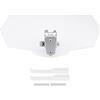 Akozon Paravento per moto, 27 x 12 x 4,4 cm, universale