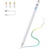 TiMOVO Penna Stilo per iPad Pencil per iPad 11a/10a/9a/8a/7a/6a Gen,20 Ore di Lavoro, Rifiuto del Palmo,per iPad Pro,iPad Air 2025, iPad Mini Alta Precisione iPad Pencil 1a Generazione, Bianco