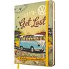 Nostalgic-Art Taccuino retrò a puntini, Volkswagen Bulli T1 - Let´s Get Lost - I