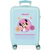 Disney Minnie Today is my day Valigia da cabina Blu 38x55x20 cm ABS rigido Chiusura laterale a combinazione 34L 2 kg 4 doppie ruote Bagaglio a mano