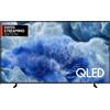 Samsung Smart TV 50 Pollici 4K Ultra HD Display QLED Sistema Tizen Processore Q4 AI Classe E colore Titanio Grigio - QE50Q8FAAUXXH
