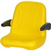 Peg Perego Sedile Peg Perego per Trattore e Ruspa John Deere Giallo