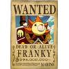 Il Nuovo Mondo ONE PIECE - Wanted Franky Wano