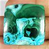 Royal_gems_shop Pietra preziosa cabochon cuscino crisocolla malachite verde naturale 70,10...