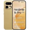 REALME 16 PRO 5G MASTER GOLD SMARTPHONE 5G 6,78 144HZ 8CORE 8/256GB FOTO 200 50MP