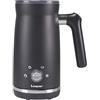 BEPER P101CAF001 Schiuma latte automatico, Monta latte con Coperchio, Riscaldare - 300 ml,Capacità 500 ml, Nero, Schiumino 4 Funzioni, Potenza 500W