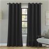 Sun Zero Nordic - Confezione da 2 tende oscuranti con occhielli, 132 x 243 cm, colore: carbone