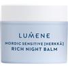 Lumene Nordic Sensitive [Herkkä] Rich Night Balm Crema da notte 50 ml