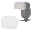NEEWER Diffusore Flash per Flash Speedlite a Testa Quadrata, Pannello Diffusione a Scatto Bianco in PC,Modificatore Luce per Z880 Z760 NW760 NW700 NW620 NW600 NW655 NW635II NW645II NW-670, 750II,FA002