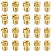 QWORK Ugelli per carburatore principale, # 90 - # 150,16 Pcs Carburatore Main Jet Set for PWK OKO CVK
