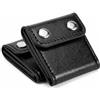 QWORK® 2 Pezzi Blocca Cintura di Sicurezza Auto, Clip per Cinture di Sicurezza Universale per Spalle e Collo Rilassanti (Nero)