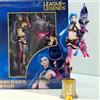 Arcane League Of Legends Action Figure Jinx Anime Girl Model 24CM