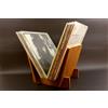 McDAISON - MOBILE PORTA DISCHI IN LEGNO DI PINO per 40 - 50 LP vinile 33 giri