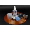 McDAISON ® KIT Pulizia dischi vinile LP 45 Liquido + panno + spazzola in velluto