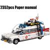 10274 -Ghostbusters Ecto-1 Cadillac Auto Costruzioni Bricks 2352 pcs