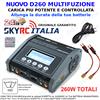 SkyRC Ultimate Duo 12-220V 260W dual 1-6S Carica batterie LIPO Bilanciatore NEW!