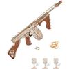 ROKR Tommy Thompson Puzzle 3D in Legno Kit di Modellismo per Adulti Idea Regalo