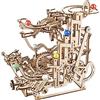 UGEARS Pista per Biglie Puzzle 3D - Pista per Biglie, Puzzle in Legno Fai da Te