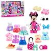 GP TOYS Disney Minnie, cofanetto moda, 25 pezzi, di cui 1 statuetta Minnie