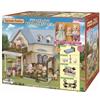 Epoca Sylvanian Families Terrace Elegante Casa dei Sogni Set Regalo 3 Bambole Mobil...