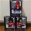 BANPRESTO Dragon Ball GT Solid Edge Works Super Saiyan 4 Goku & Vegeta Gogeta Set di 3