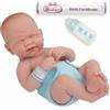 JC TOYS La Newborn Boutique - Bambola realistica da 35,6 cm anatomicamente corre