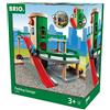 BRIO World - Parcheggio, Accessorio Pista Trenino, Set Costruzioni in Legno, Com