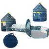 Benebomo Tenda per bambini, Capanna per bambini 3 in 1 con tunnel e vasca per le
