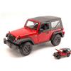 Maisto JEEP WRANGLER 2014 RED 1:18 Maisto Auto Stradali -I- Modellino Nuovo