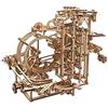 UGEARS Pista per biglie in legno Kit - Regalo per la festa del papà Puzzle 3D Pi