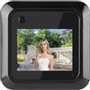 FILFEEL Visualizzatore Porta Digitale, Visualizzatore Porta Intelligente 2,4 Pollici - Display LCD TFT, Registrazione Foto Fotocamera 0,3 MP, Visualizzatore Spioncino Grandangolare 95°