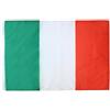 AZ FLAG Bandiera Italia 90x60 cm Italiana Poliestere Leggero Asola | Uso interno bandiera decorativa doppie cuciture e bordi rinforzati con guaina per asta