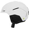 Giro Snow Tenet MIPS W - Casco da sci e snowboard, taglia S, struttura ibrida, protezione MIPS, controllo termostatico, forma 2, casco per tutte le montagne, colore bianco opaco (bianco opaco)