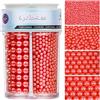 Miss doozy Perle Commestibili Rosso per Decorazioni (130g) - Perle di Zucchero in 4 Misure per Torte, Cupcake, Biscotti & Altro - Ideali per Matrimoni, Compleanni, Natale e Halloween, Pearl Sprinkles