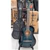 EKO CS5 Smeraldo BLU Burst Chitarra Classica misura 3/4 CON BORSA +CORDE+PLETTRI