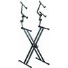 Quik Lok QL623 Supporto per 3 tastiere livelli regolabile stand tastiera musi...