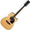 IBANEZ PF1512ECE Natural Chitarra Elettroacustica 12 Corde PF1512ECE-NT