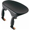 Wittner Mentoniera Wittner, mentoniera centrale (centrata) Viola, in plastica high-tech,