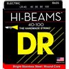 DR Strings LR40 HI-Beam 040/100 Muta 4 Corde per Basso Elettrico 040/100