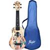 Flight Kit Ukulele Soprano Granada in ABS con Borsa Flight Kit Ukulele Sopran...