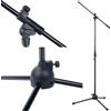 MusicalStore2005 Set di 6 Aste Microfoniche a Giraffa Regolabili Asta Microfono