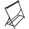 Gravity VARI-G 9 Stand Supporto Multiplo per 9 Chitarre/Bassi Ripiegabile Nero