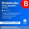 Bitdefender Total Security | 5 dispositivi | 2 anni | Windows | Mac | Android | iOS