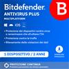 Bitdefender Antivirus Plus | 1 installazion | 2 anni | PC | Windows