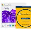 Microsoft Offerta pacchetto: Office 365 Home + Norton Security Deluxe 3 + 3 dispositivi 1 anno