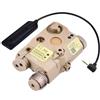 WADSN SISTEMA DI PUNTAMENTO LASER ROSSO CON TORCIA LED DARK EARTH (WDX042-T)