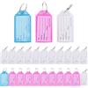 Eurowagens 25Pcs Multicolore Plastica Chiave Id Etichetta Etichette W 2cm Dia Portachiavi